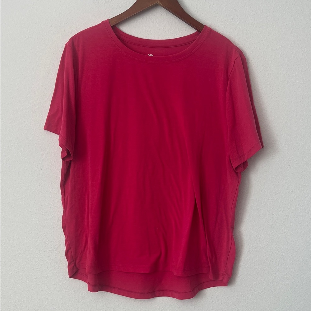 All in Motion Pink Short Sleeve Activewear Top